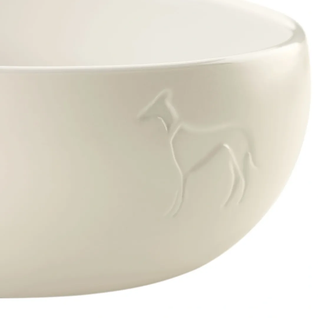 Discount keramik Lund hunde skål 550 ml Beige Hundeskåle Til Mad Og Drikke Der Passer Til Din Hunds Behov|Hundeskåle Til Hvalpe - Praktisk, Sikker Og Nem Spisetid