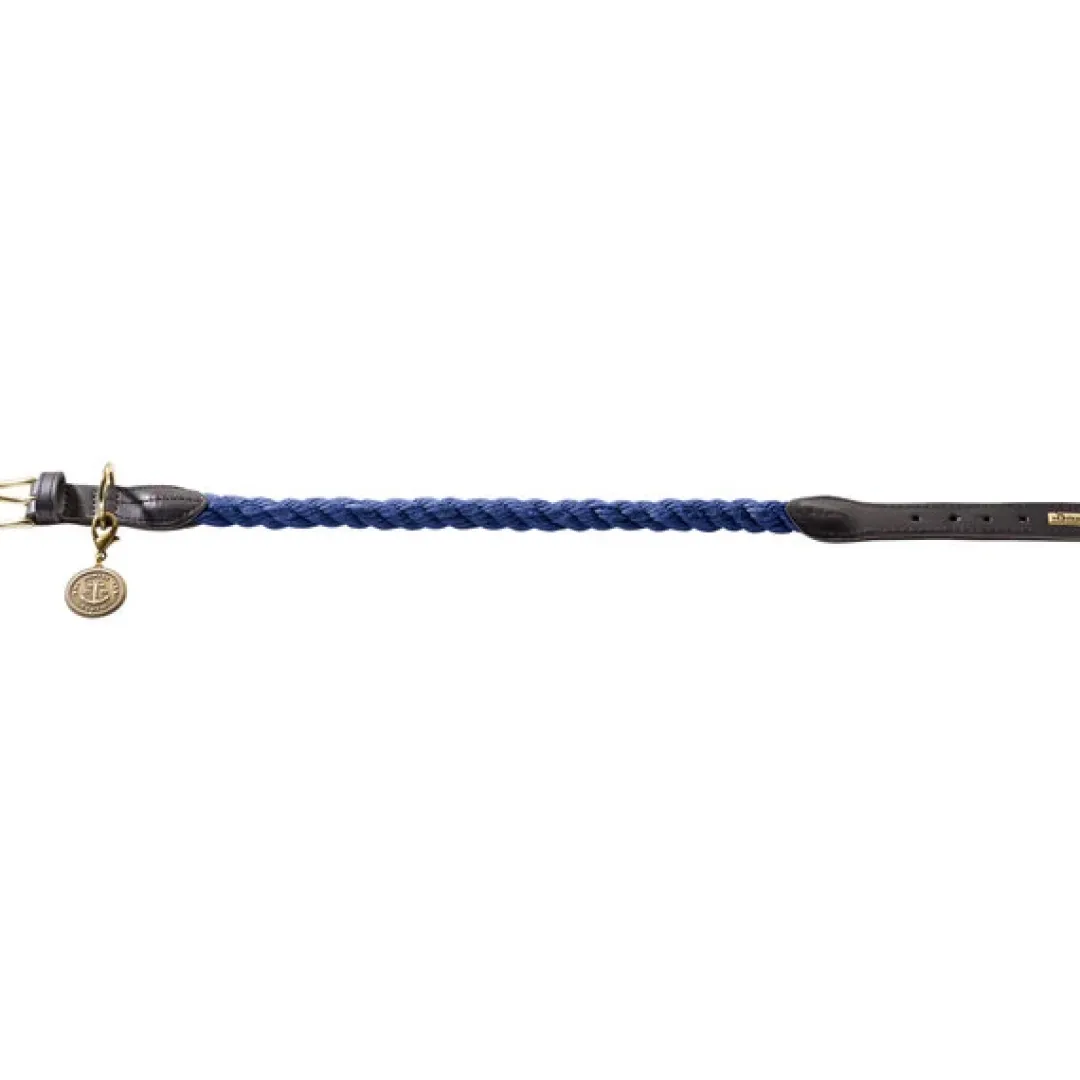 List Reb Halsbånd S Blå - 41-49 cm Hvalpehalsbånd - Bløde Og Sikre Halsbånd Med Perfekt Pasform Til Din Hvalp|Hundehalsbånd Med Stil - Komfort Og Sikkerhed Til Din Hund