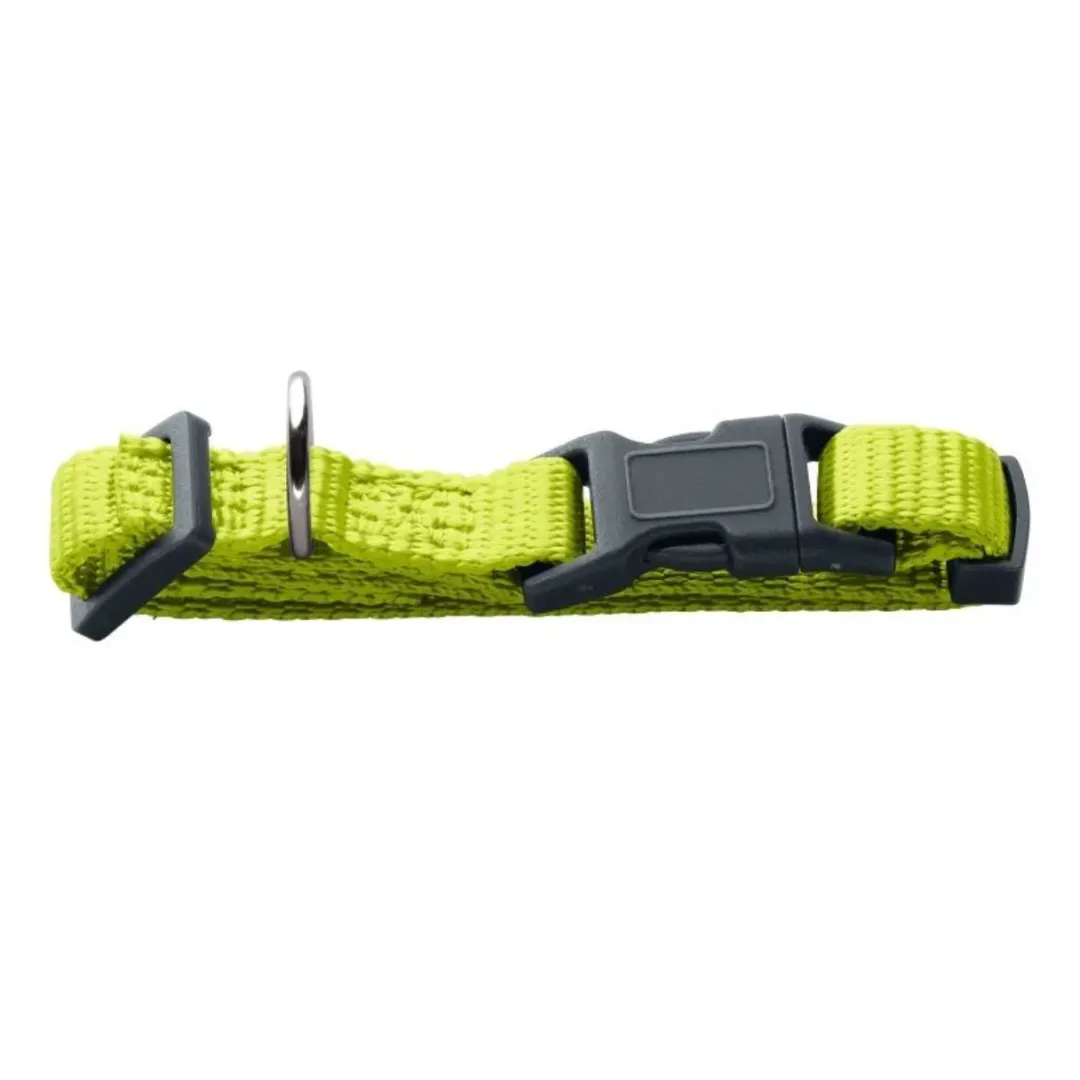 Hot London Lime M 30-46 Hundehalsbånd Med Stil - Komfort Og Sikkerhed Til Din Hund