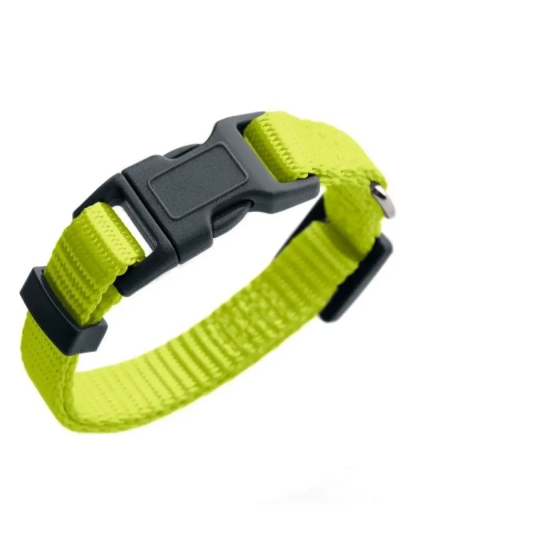 Hot London Lime M 30-46 Hundehalsbånd Med Stil - Komfort Og Sikkerhed Til Din Hund
