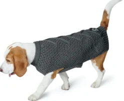 New Malmø pullover strik Koksgrå str.45 Hundetøj Til Hvalpe - Varme Dækkener Og Sko Til Trygge Gåture|Hundetøj Til Alle Hunde Med Varme Dækkener Og Sko