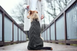 Sale Malmø pullover strik Koksgrå str. 40 Hundetøj Til Hvalpe - Varme Dækkener Og Sko Til Trygge Gåture|Hundetøj Til Alle Hunde Med Varme Dækkener Og Sko