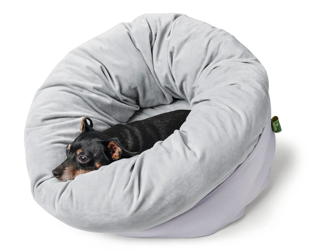 Hot Miranda donut seng Ø 50 cm Lysegrå Killingesenge Og Afslapningspladser - Trygge Hvilepladser Til Små Katte|Hundesenge Og Kurve Til Hunde - Bløde Og Komfortable