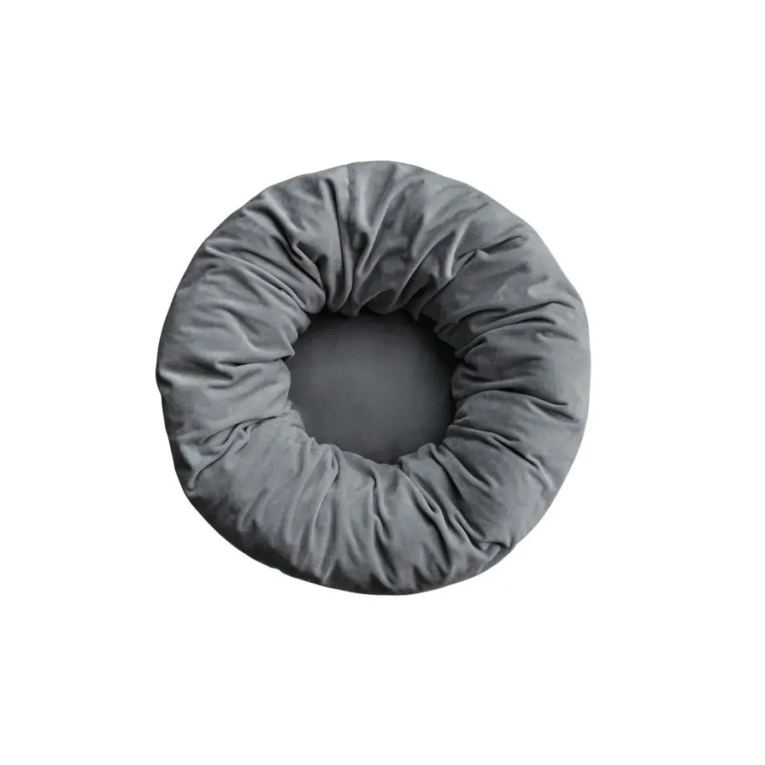 Sale Miranda donut seng M Ø 50 cm Mørkegrå Killingesenge Og Afslapningspladser - Trygge Hvilepladser Til Små Katte|Hundesenge Og Kurve Til Hunde - Bløde Og Komfortable