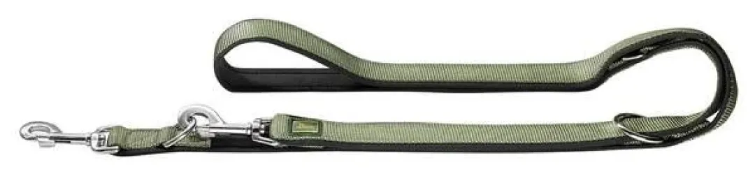 Clearance Neopren line 20 mm Oliven Hundesnor I Mange Varianter Og Materialer|Hundesnor Til Hvalpe