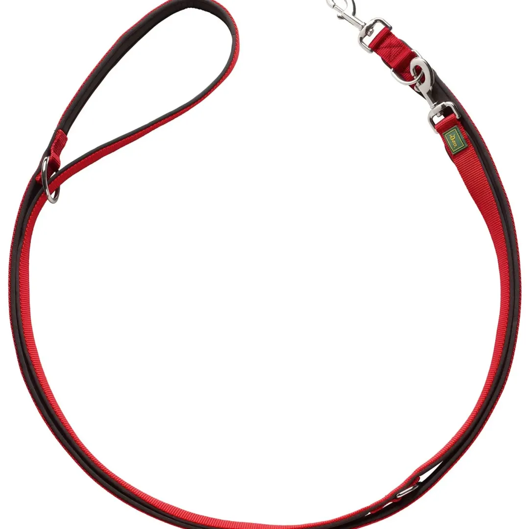 Hot Neopren line 15 mm Rød Hundesnor I Mange Varianter Og Materialer|Hundesnor Til Hvalpe