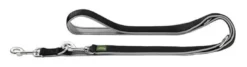 Outlet Neopren line 15 mm Sort Hundesnor I Mange Varianter Og Materialer|Hundesnor Til Hvalpe