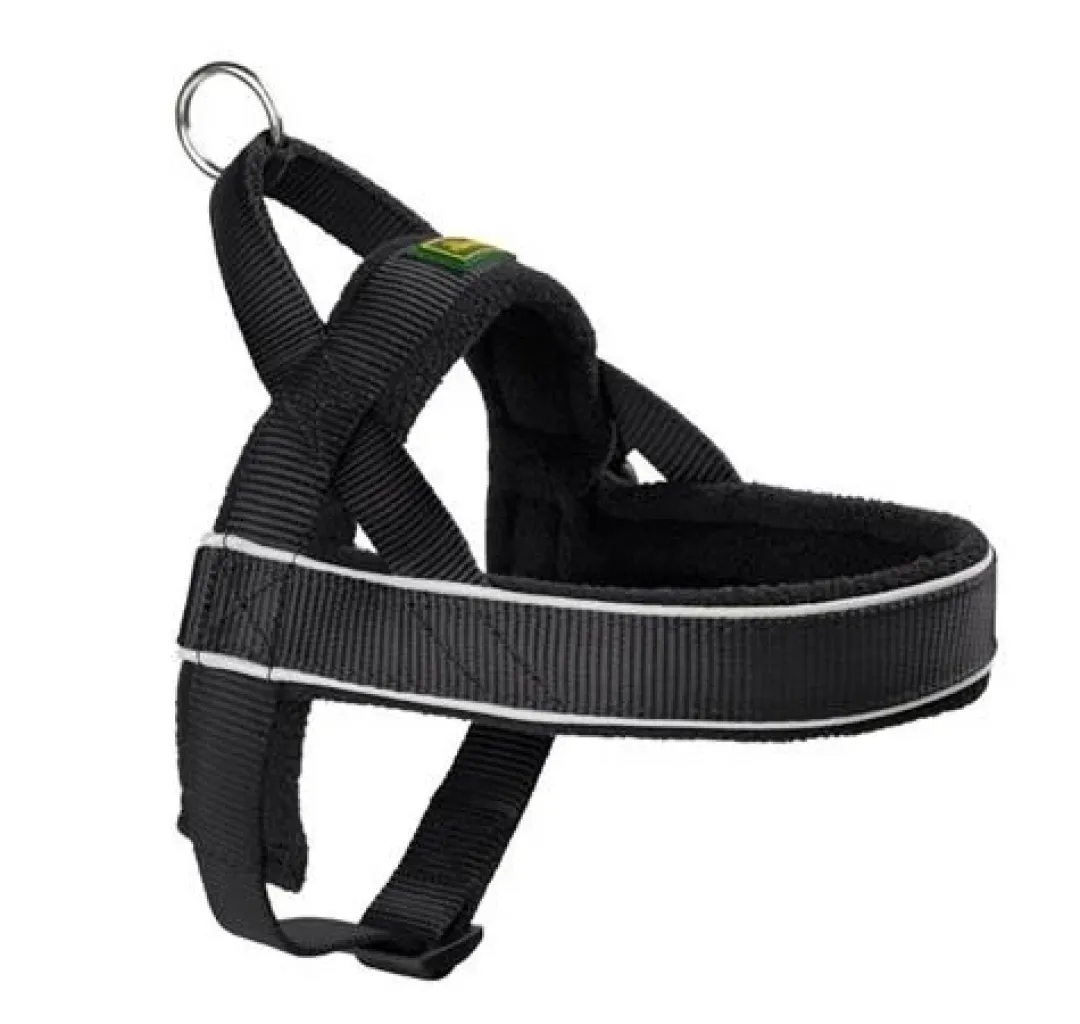 Sale Norsk Racing hundesele XL Sort - 72-90 cm stærk og ergonomisk pasform Hundeseler Til Alle Behov Og Hundestørrelser