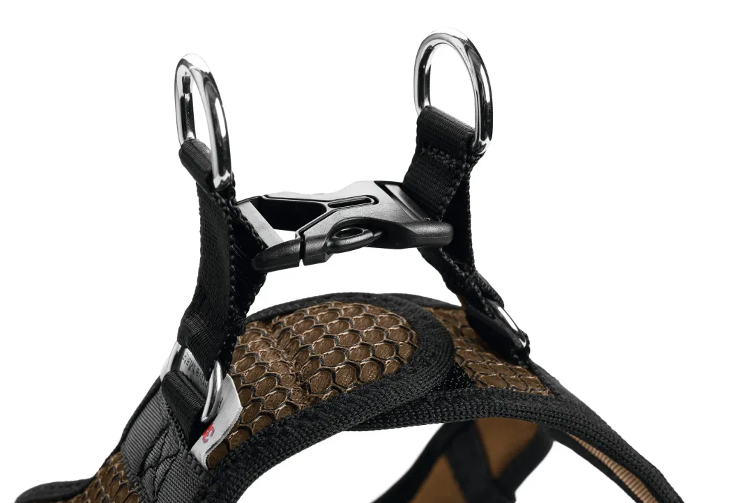 Discount NY Hilo Comfort hundesele XS-S brun mave/bryst 40-46 cm - Let komfort og stabil pasform Hvalpeseler - Bløde Justerbare Seler Der Giver Din Hvalp Tryghed Og Støtte På Turen|Hundeseler Til Alle Behov Og Hundestørrelser