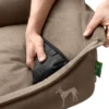 Ortho Merida hundeseng Small 50x35 cm Taupe Hundesenge Og Kurve Til Hunde - Bløde Og Komfortable|Sovepladser Til Hvalpe - Hundesenge, Kølemåtter Og Trygge Hvilesteder