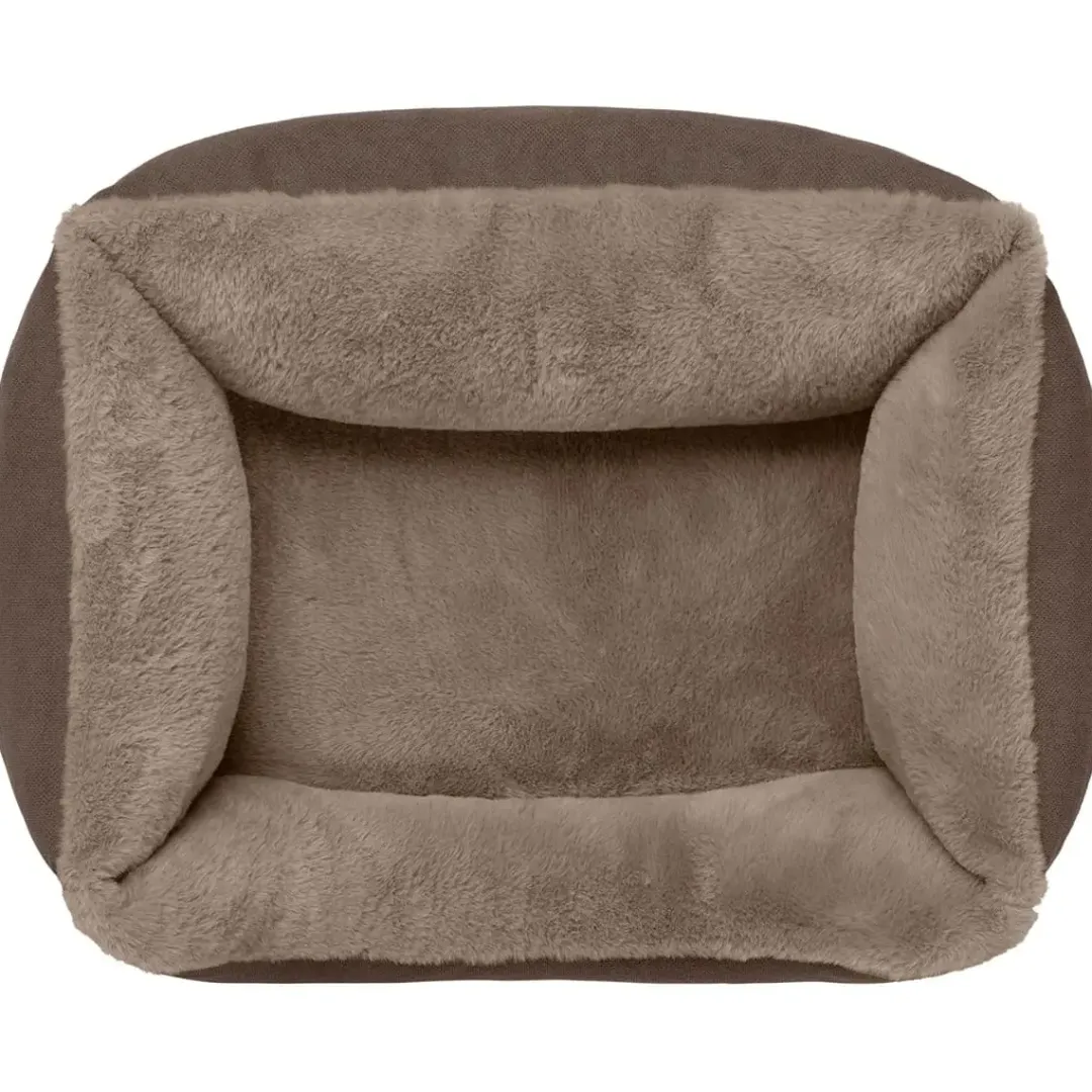 Online ortopædisk hundeseng Rockford Large 100 x 70 cm Brun Hundesenge Og Kurve Til Hunde - Bløde Og Komfortable|Sovepladser Til Hvalpe - Hundesenge, Kølemåtter Og Trygge Hvilesteder