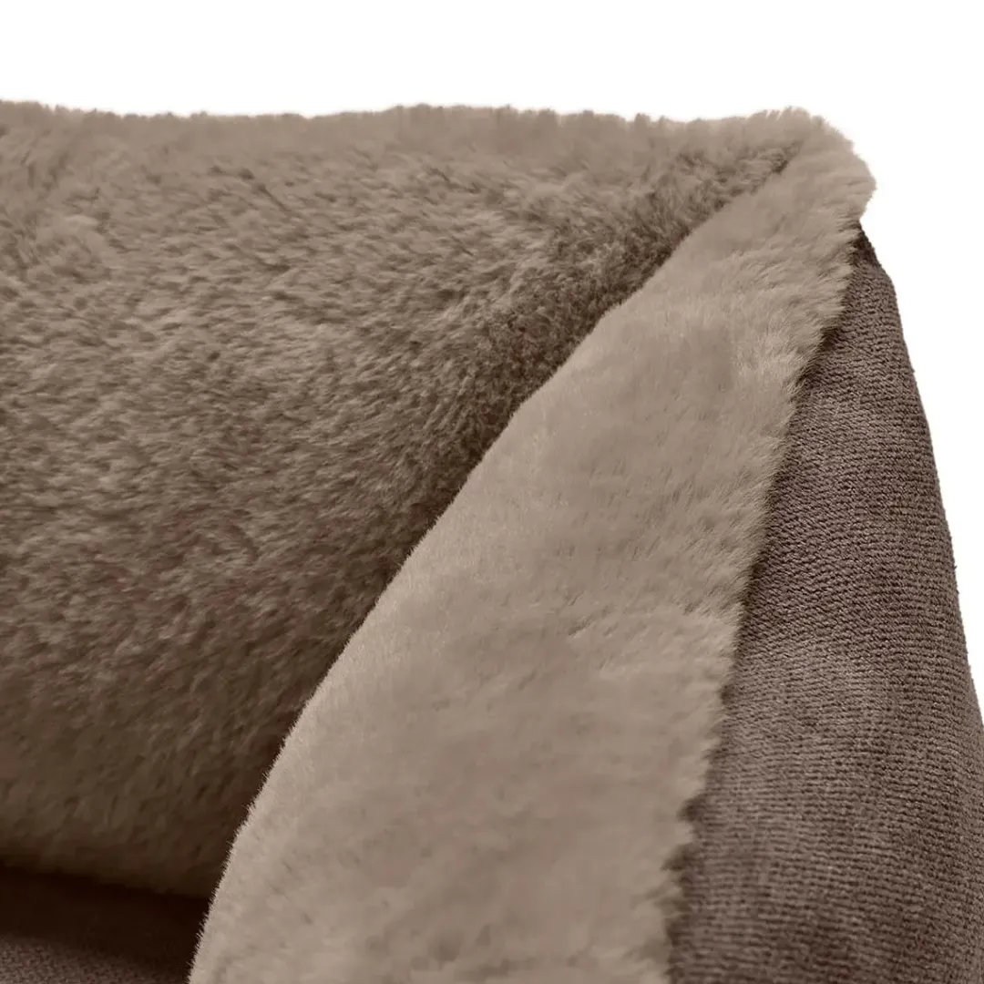 Online ortopædisk hundeseng Rockford Large 100 x 70 cm Brun Hundesenge Og Kurve Til Hunde - Bløde Og Komfortable|Sovepladser Til Hvalpe - Hundesenge, Kølemåtter Og Trygge Hvilesteder
