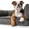 ortopædisk hundesofa Livingston Large 100 x 80 cm Antracit Hundesenge Og Kurve Til Hunde - Bløde Og Komfortable|Sovepladser Til Hvalpe - Hundesenge, Kølemåtter Og Trygge Hvilesteder