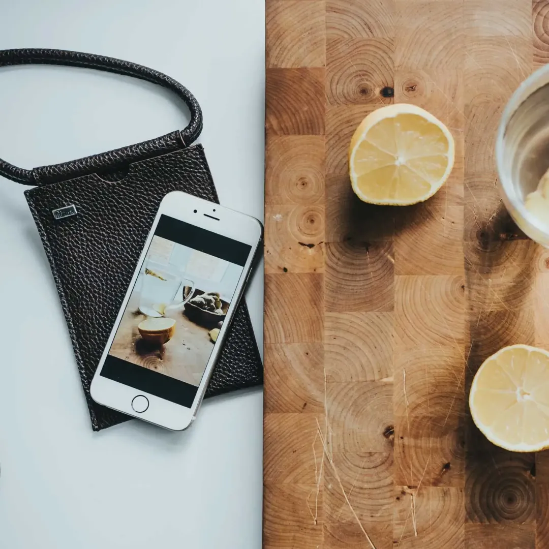 Hot Pari Phone Pocket Black Hunter Tasker I Læder