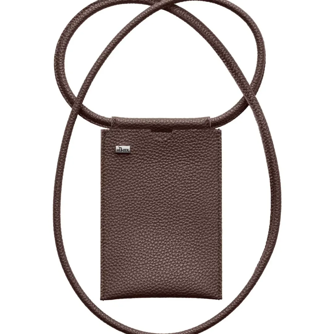 Discount Pari Phone Pocket Brown Hunter Tasker I Læder