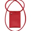 Outlet Pari Phone Pocket Red/Chilli Hunter Tasker I Læder