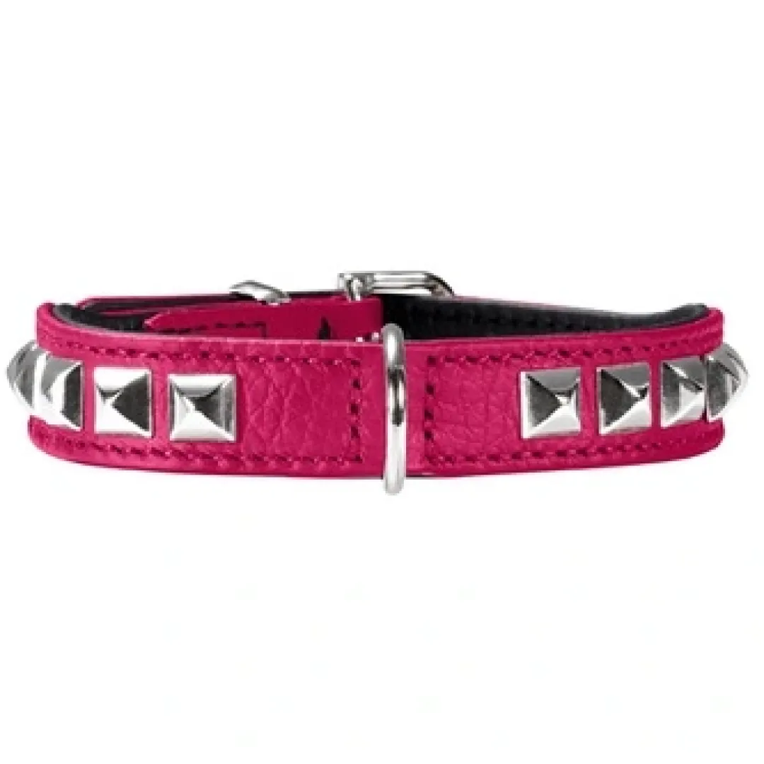Online Rocky Petit halsbånd str.24 Pink - 17-21 cm Hvalpehalsbånd - Bløde Og Sikre Halsbånd Med Perfekt Pasform Til Din Hvalp|Hundehalsbånd Med Stil - Komfort Og Sikkerhed Til Din Hund
