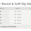 Clearance rundsyet elghalsbånd sort 55 cm - justering 46-51 cm til store hunde Hvalpehalsbånd - Bløde Og Sikre Halsbånd Med Perfekt Pasform Til Din Hvalp|Hundehalsbånd Med Stil - Komfort Og Sikkerhed Til Din Hund