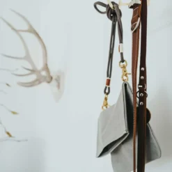 Online Shoulder Bag Lana Grey Hunter Tasker I Læder