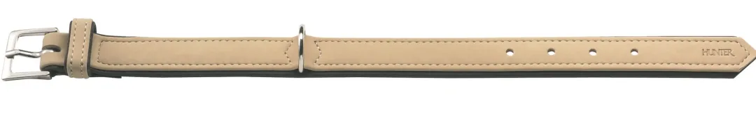 Softie hundehalsbånd beige 35 cm - 23-29 cm indstilling Hvalpehalsbånd - Bløde Og Sikre Halsbånd Med Perfekt Pasform Til Din Hvalp|Hundehalsbånd Med Stil - Komfort Og Sikkerhed Til Din Hund