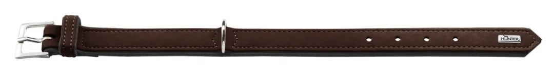 New Softie hundehalsbånd brun 45 cm - 32-40 cm indstilling Hvalpehalsbånd - Bløde Og Sikre Halsbånd Med Perfekt Pasform Til Din Hvalp|Hundehalsbånd Med Stil - Komfort Og Sikkerhed Til Din Hund