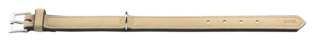 Softie hundehalsbånd 65 cm beige - 51-59 cm indstilling Hvalpehalsbånd - Bløde Og Sikre Halsbånd Med Perfekt Pasform Til Din Hvalp|Hundehalsbånd Med Stil - Komfort Og Sikkerhed Til Din Hund
