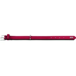Clearance Softie hundehalsbånd 55 cm rød - 42-50 cm indstilling Hvalpehalsbånd - Bløde Og Sikre Halsbånd Med Perfekt Pasform Til Din Hvalp|Hundehalsbånd Med Stil - Komfort Og Sikkerhed Til Din Hund