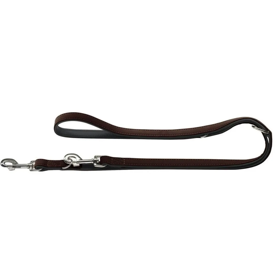 Softie line 15 mm Brun Hundesnor I Mange Varianter Og Materialer|Hundesnor Til Hvalpe