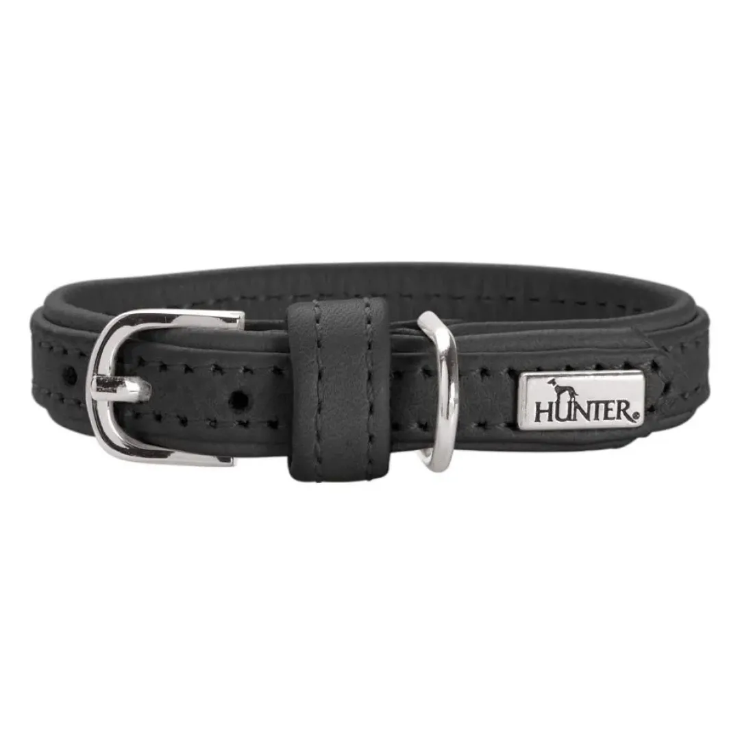 Outlet Soho Mini Hundehalsbånd Sort 17-20 cm Hvalpehalsbånd - Bløde Og Sikre Halsbånd Med Perfekt Pasform Til Din Hvalp|Hundehalsbånd Med Stil - Komfort Og Sikkerhed Til Din Hund