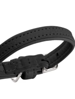 Soho Mini Hundehalsbånd Sort 24-29 cm Hvalpehalsbånd - Bløde Og Sikre Halsbånd Med Perfekt Pasform Til Din Hvalp|Hundehalsbånd Med Stil - Komfort Og Sikkerhed Til Din Hund