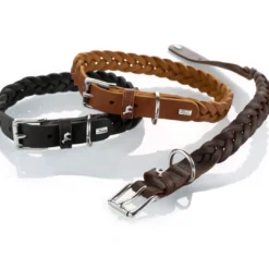 Sale Solid Education Special Halsbånd 45 Cognac Hvalpehalsbånd - Bløde Og Sikre Halsbånd Med Perfekt Pasform Til Din Hvalp|Hundehalsbånd Med Stil - Komfort Og Sikkerhed Til Din Hund