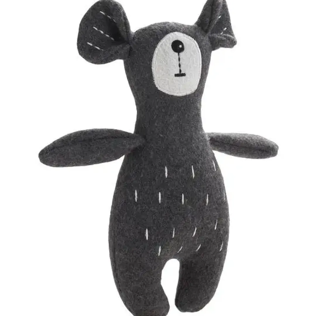 New Tirana Bjørn M - bamse til mellemstore hunde Hundelegetøj Til Alle Hunde Leg Og Aktivering Året Rundt|Legetøj Til Hvalpe - Sjov Leg, Aktivering Og Tryghed Fra Første Dag