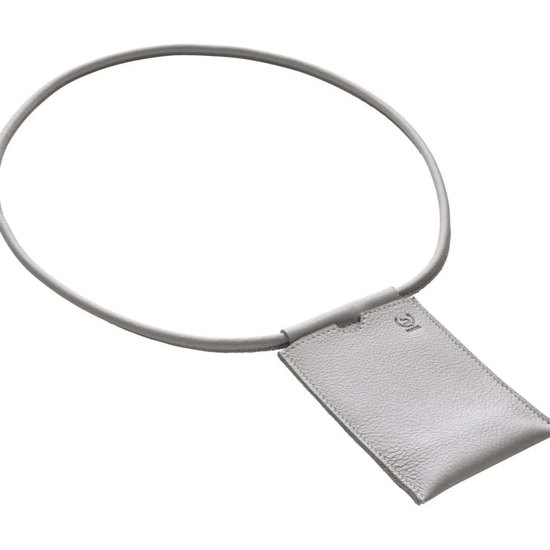 Hot Tivoli Phone Pocket Grey Hunter Tasker I Læder