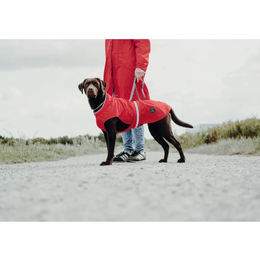Discount Uppsala Regnfrakke Rød 80 cm Hundetøj Til Hvalpe - Varme Dækkener Og Sko Til Trygge Gåture|Hundetøj Til Alle Hunde Med Varme Dækkener Og Sko