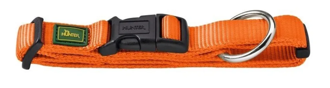 New Vario Plus Halsbånd Orange M 35-53 cm - Komfortabelt og justerbart hundehalsbånd Hvalpehalsbånd - Bløde Og Sikre Halsbånd Med Perfekt Pasform Til Din Hvalp|Hundehalsbånd Med Stil - Komfort Og Sikkerhed Til Din Hund