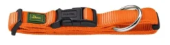 Outlet Vario Plus Halsbånd Orange L 40-63 cm - Komfortabelt og justerbart hundehalsbånd Hvalpehalsbånd - Bløde Og Sikre Halsbånd Med Perfekt Pasform Til Din Hvalp|Hundehalsbånd Med Stil - Komfort Og Sikkerhed Til Din Hund