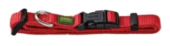 Hot Vario Plus Halsbånd Rød XS 22-35 cm - Komfortabelt og justerbart hundehalsbånd Hvalpehalsbånd - Bløde Og Sikre Halsbånd Med Perfekt Pasform Til Din Hvalp|Hundehalsbånd Med Stil - Komfort Og Sikkerhed Til Din Hund