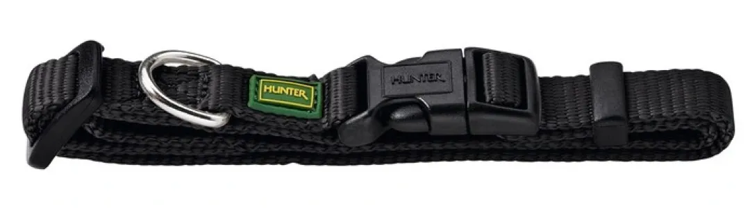 Clearance Vario Plus Halsbånd Sort S 30-45 cm - Komfortabelt og justerbart hundehalsbånd Hvalpehalsbånd - Bløde Og Sikre Halsbånd Med Perfekt Pasform Til Din Hvalp|Hundehalsbånd Med Stil - Komfort Og Sikkerhed Til Din Hund
