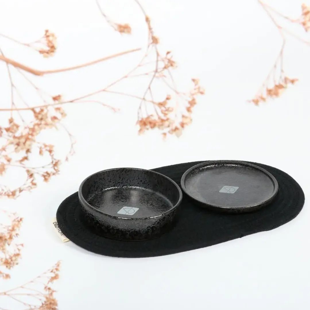 Sale Jasper Black Dots Ø 13,5 cm 200 ml Hundeskåle Til Mad Og Drikke Der Passer Til Din Hunds Behov|Hundeskåle Til Hvalpe - Praktisk, Sikker Og Nem Spisetid