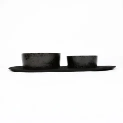 New Jasper Black Dots Ø 16 cm 700 ml Hundeskåle Til Mad Og Drikke Der Passer Til Din Hunds Behov|Hundeskåle Til Hvalpe - Praktisk, Sikker Og Nem Spisetid