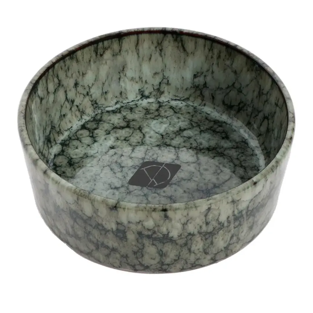 Online Jasper Green Marble Ø 20 cm 1400 ml Hundeskåle Til Mad Og Drikke Der Passer Til Din Hunds Behov|Hundeskåle Til Hvalpe - Praktisk, Sikker Og Nem Spisetid
