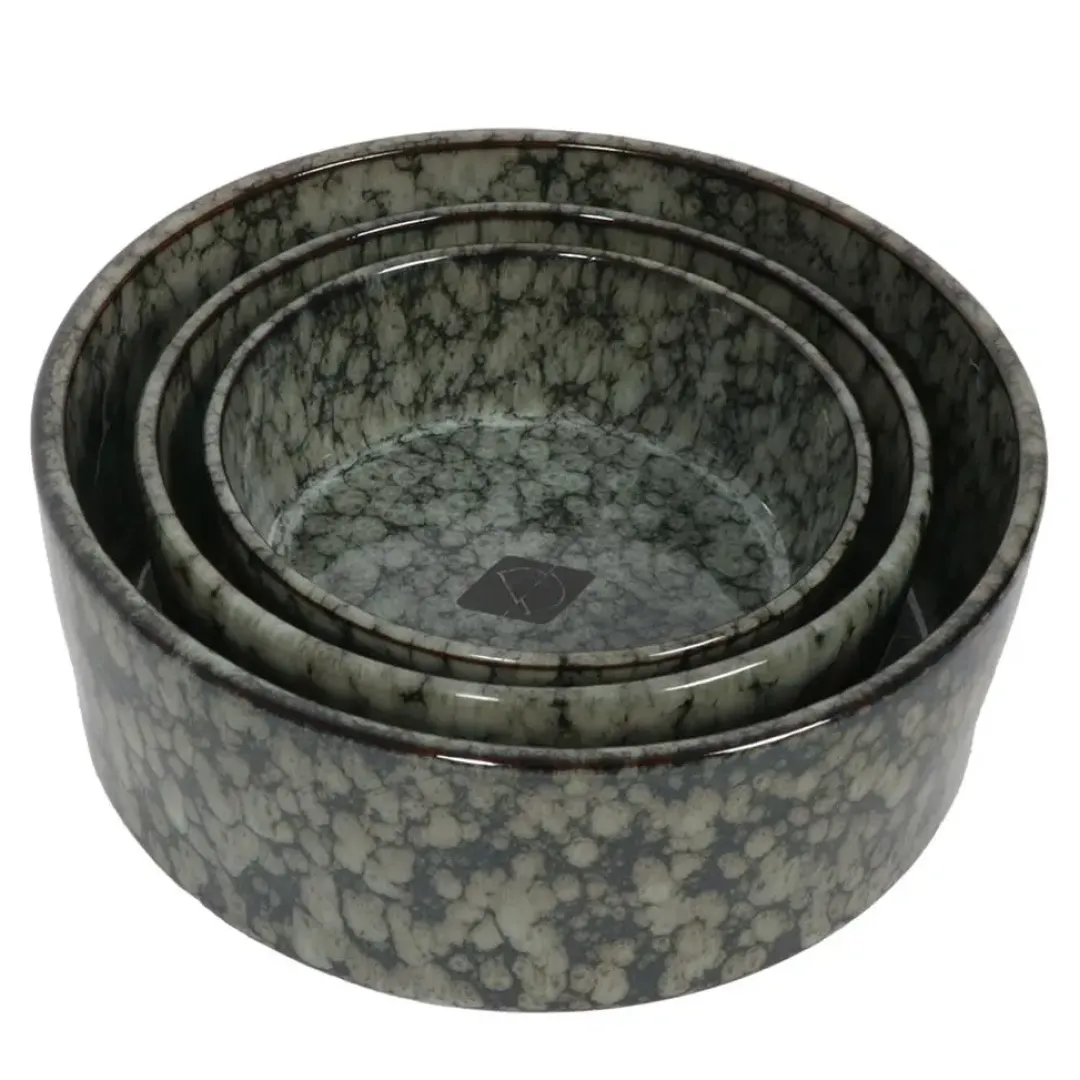 Online Jasper Green Marble Ø 20 cm 1400 ml Hundeskåle Til Mad Og Drikke Der Passer Til Din Hunds Behov|Hundeskåle Til Hvalpe - Praktisk, Sikker Og Nem Spisetid