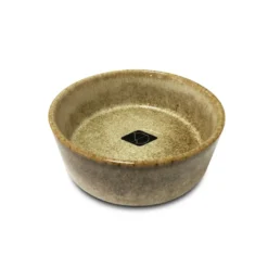 Best Jasper Sand Stone Keramisk skål 13 cm 350 ml Hundeskåle Til Mad Og Drikke Der Passer Til Din Hunds Behov|Hundeskåle Til Hvalpe - Praktisk, Sikker Og Nem Spisetid