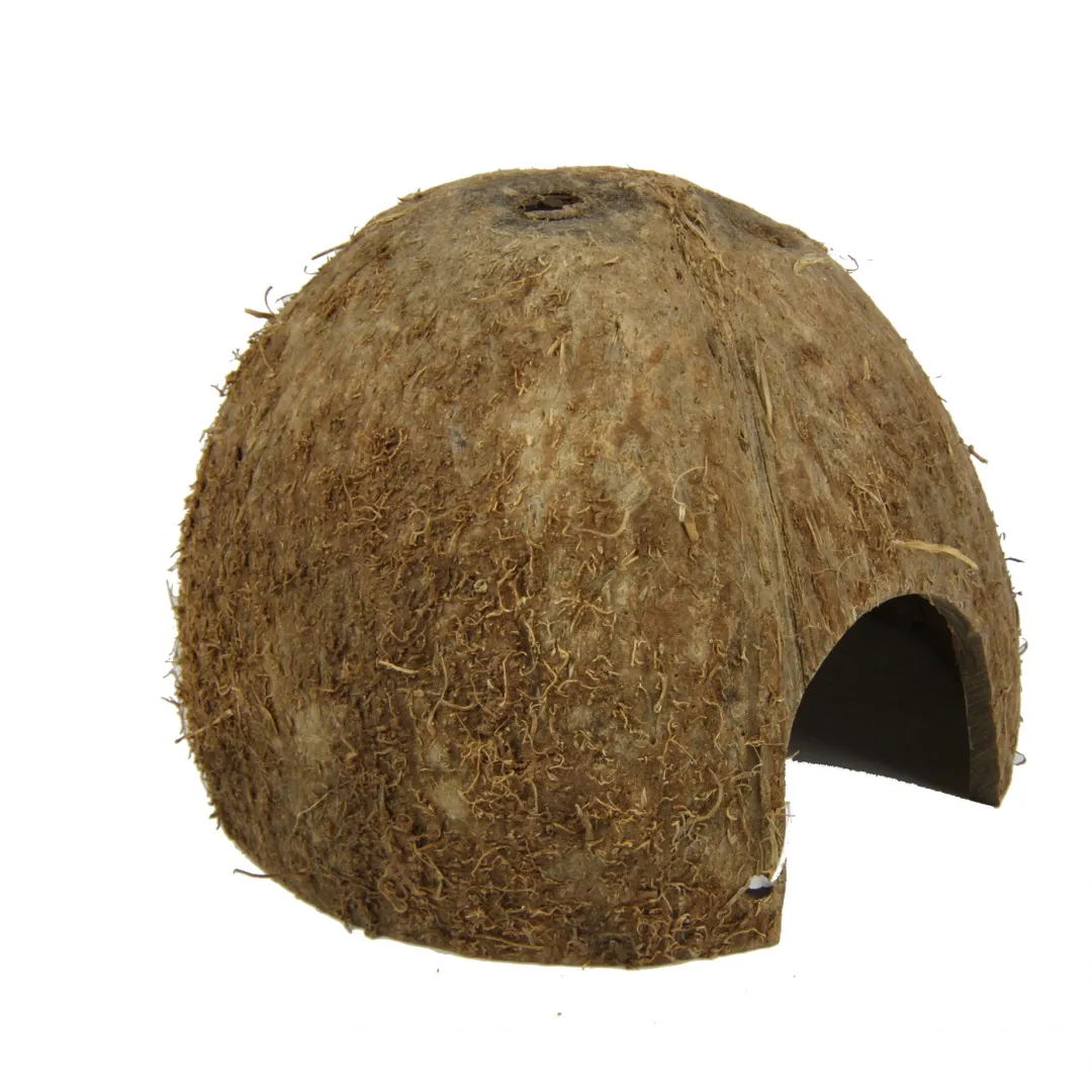 Clearance Cocos Cava 1/2 hule i stor Huler Til Terrarier
