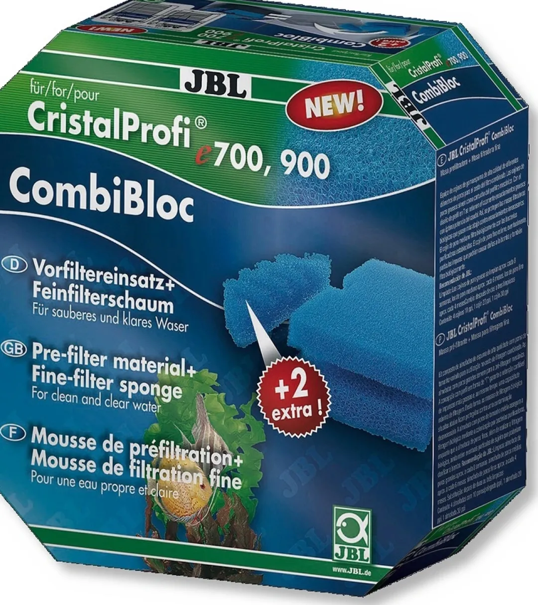 New CombiBloc til CP e700/e900 filtersvampe til topkurv Reservedele Til Akvarier|Filtermaterialer Til Akvariepumper