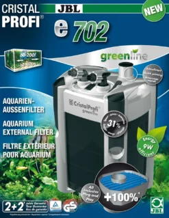 Sale Cristalprofi e702 greenline 700 L/t Akvariefilter Og Pumpe