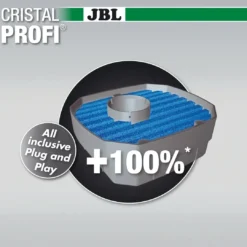 Best CristalProfi e402 greenline 450 L/t Akvariefilter Og Pumpe