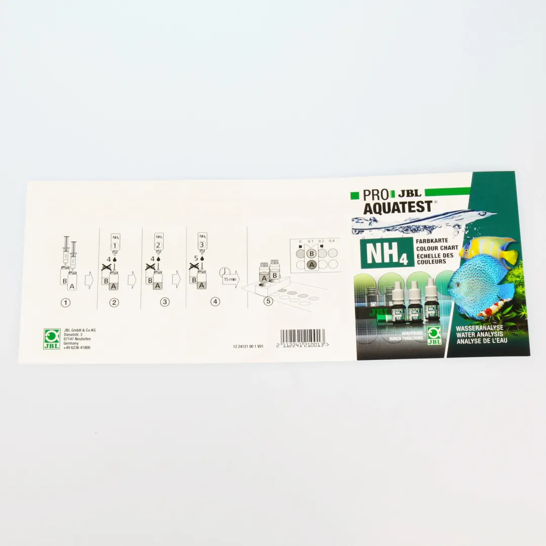 Sale Pro Aquatest Ammonium testsæt NH4 Måleudstyr Til Akvarium