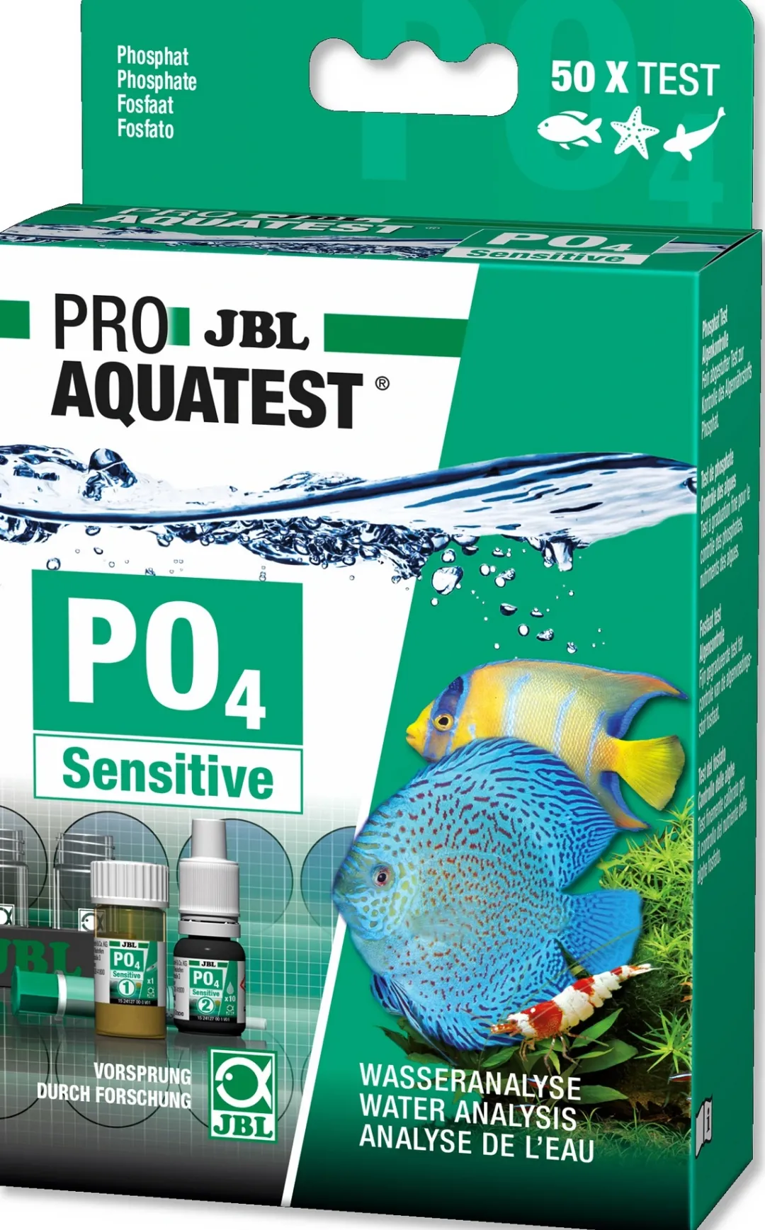 Outlet ProAquatest Fosfat testsæt sensitiv Måleudstyr Til Akvarium