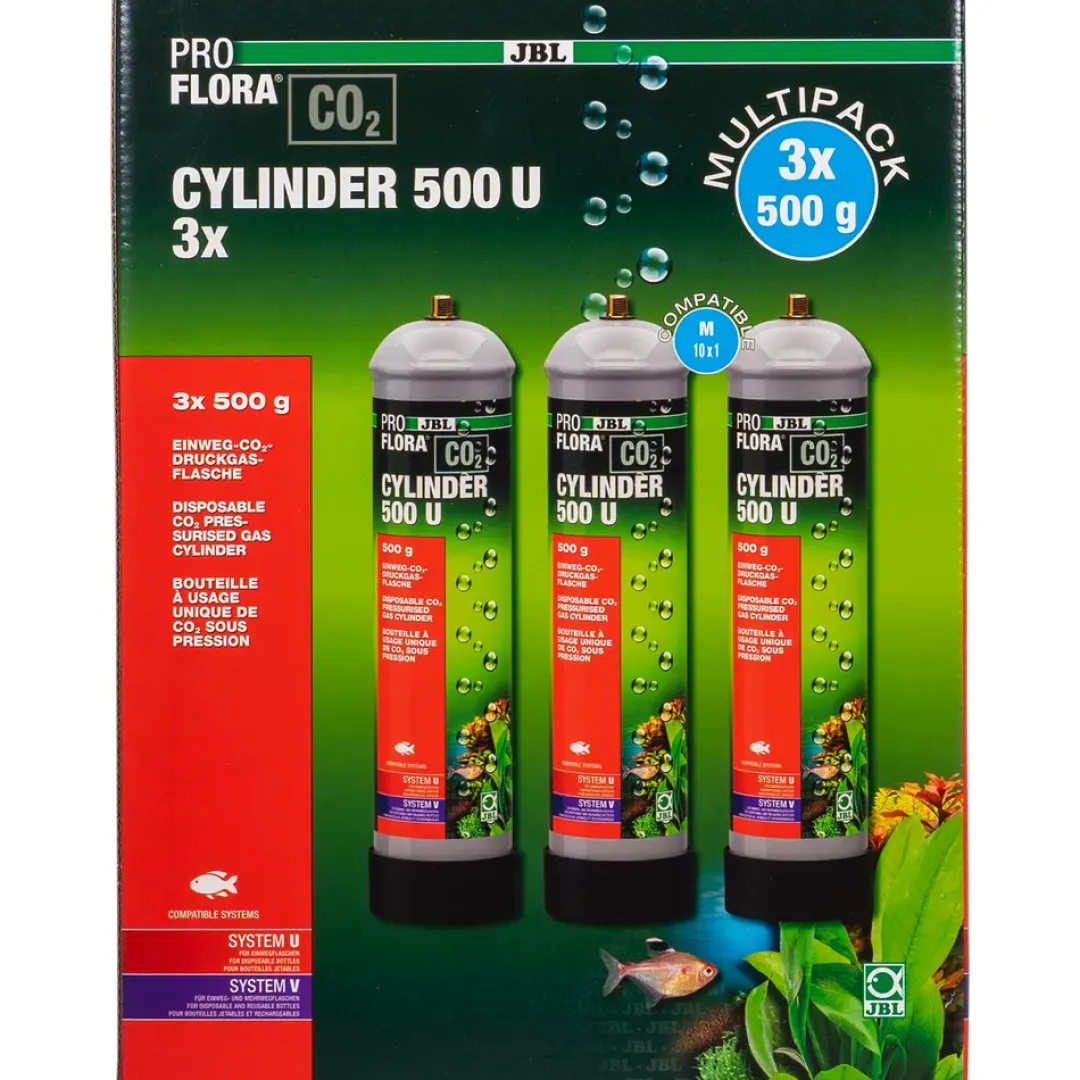 Online Proflora CO2 Cylinder 500 U 3X500 Gram C02-Udstyr Til Akvarier